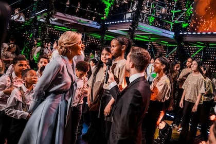La reina Máxima participó de la Gala de la Música de Navidad 2023