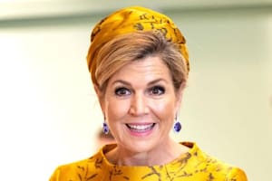 La reina Máxima se lució con un outfit bicolor y demostró por qué es considerada la reina de la moda circular (Foto: Instagram @queen.maxima)
