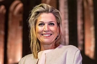 Máxima Zorreguieta eligió una jugada combinación de colores para vestirse y causó furor