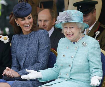 La reina nació en la casa de sus padres, en Londres