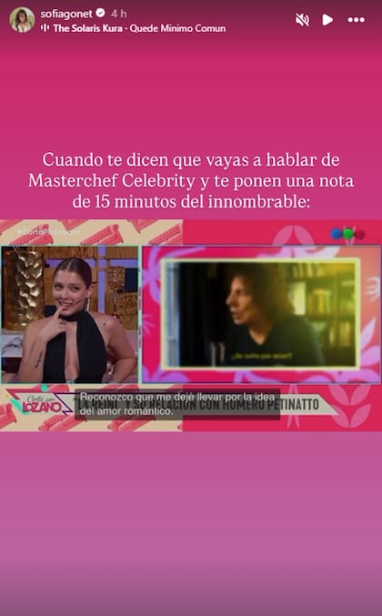 La Reini se mostró muy disconforme con el trato que recibió en Telefe