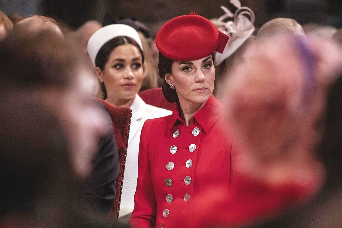 La relación de Meghan con su cuñada, Kate Middleton, fue indisimuladamente mala