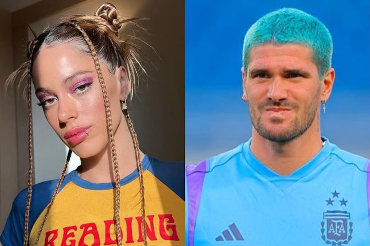 La relación de Tini Stoessel y Rodrigo De Paul se confirmó en abril de 2022 luego de que salieran a la luz las primeras fotos de ellos juntos