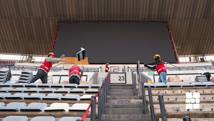 La remodelación del Estadio Azteca inició a mediados de 2024 y seguirá después del Mundial 2026 (Instagram/@grupoollamani)
