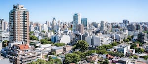 El único barrio de la ciudad de Buenos Aires en el que la renta de un alquiler es de dos dígitos