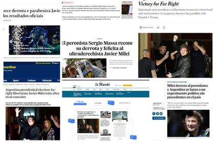 La repercusión en los principales medios internacionales sobre el balotaje en la Argentina.