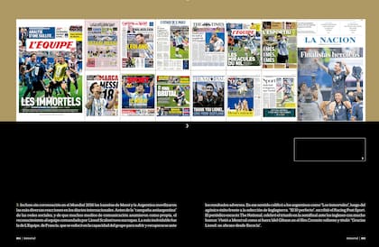 La repercusión internacional por el último Mundial de Messi con la Argentina
