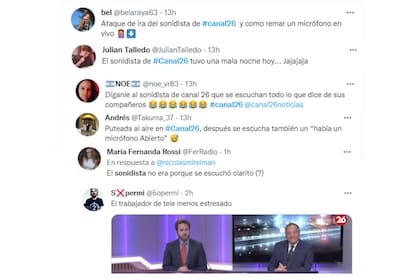 La repercusión no tardó en redes sociales (Captura Twitter)