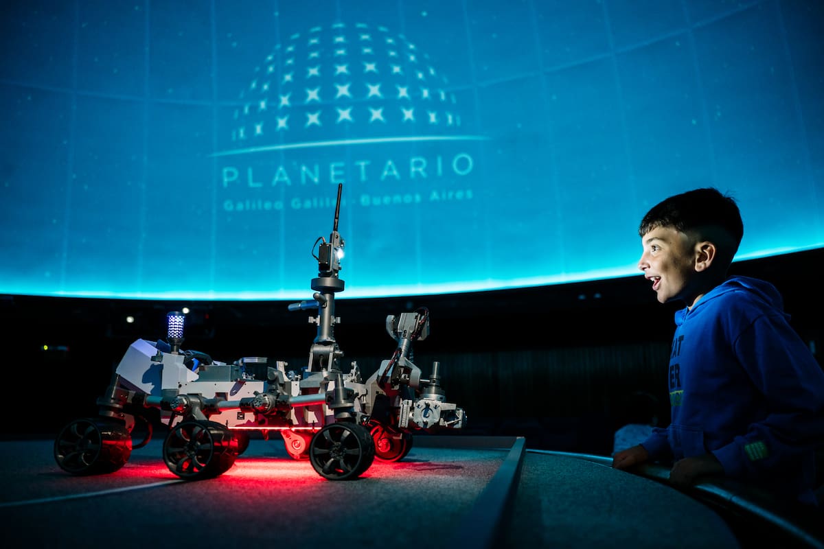 La réplica del rover Perseverance desarrollada por estudiantes argentinos