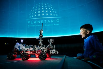 La réplica del rover Perseverance desarrollada por estudiantes argentinos