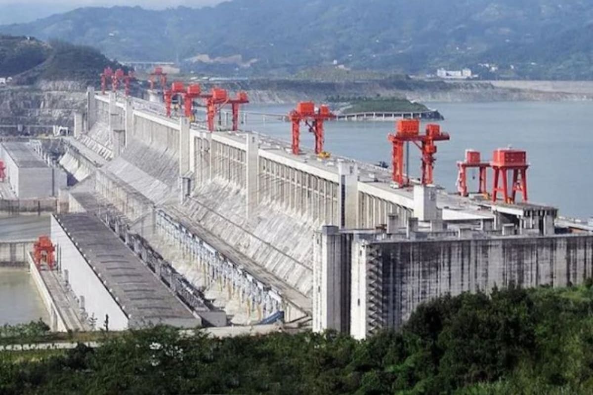 La represa china de las Tres Gargantas se encuentra ubicada en el río Yangtsé en China