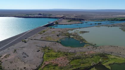 La represa de Arroyito, al lado de El Chocón, en Neuquén