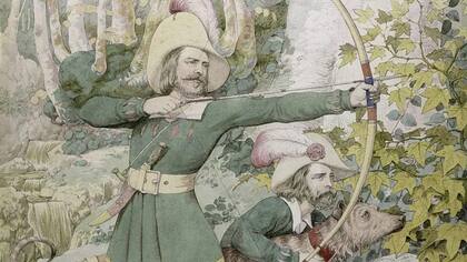 La representación de Robin Hood evolucionó a lo largo de los siglos