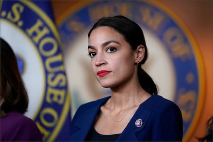 La representante del socialismo democrático Alexandria Ocasio-Cortez.
