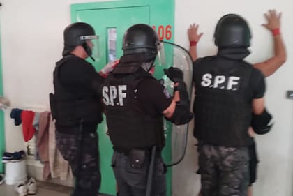 La requisa en la cárcel de Luján de Cuyo