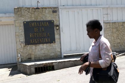 La residencia del embajador de la Argentina en Caracas, Venezuela