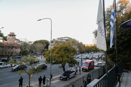 La residencia del embajador de Uruguay lista para recibir a sus invitados