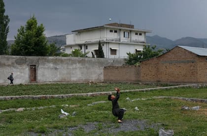 La residencia donde vivía Osama ben Laden en Abbottabad