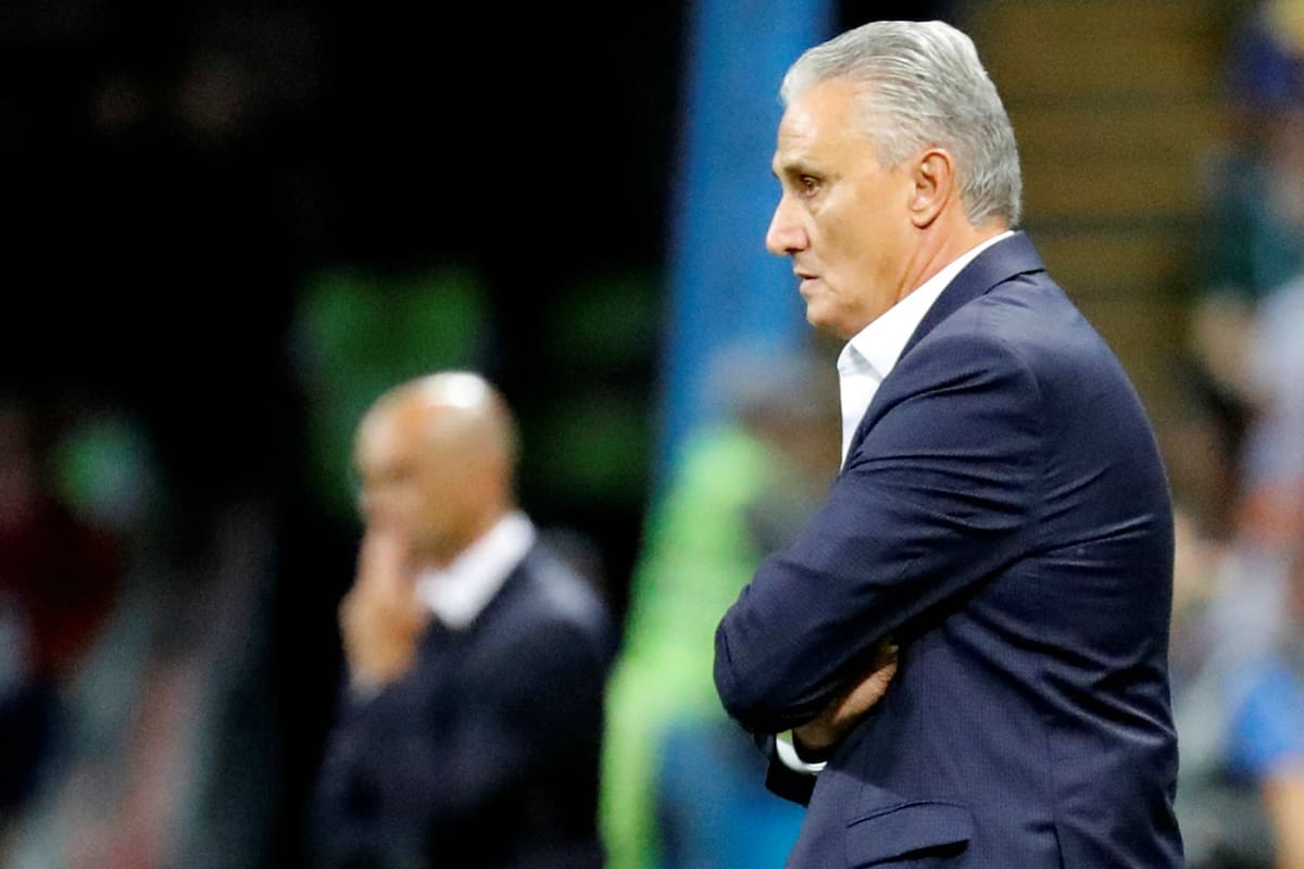 La resignación de Tite en la derrota frente a Bélgica en los cuartos de final