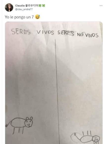 La respuesta ante el ejercicio generó ternura entre los internautas, quienes compartieron experiencias similares.