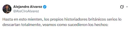 La respuesta de Álvarez