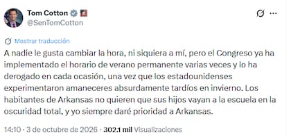 La respuesta de Cotton