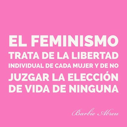 La respuesta de Barbie Abreu a las críticas que recibió por su polémico video sobre el rol de las esposas en la familia