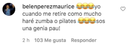 La respuesta de Belén Pérez Maurice a la publicación de Paula Pareto