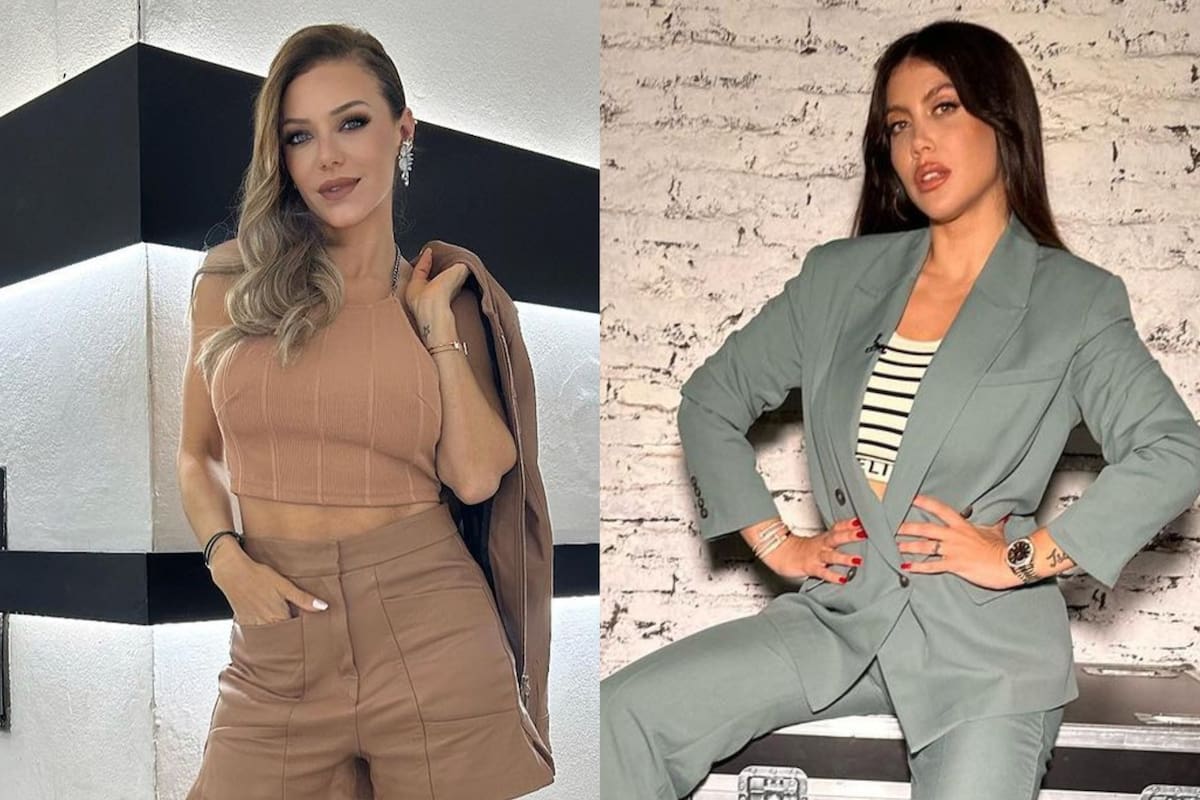 La respuesta de Evangelina Anderson cuando le preguntaron si se reconcilió con Wanda Nara (Foto: Instagram)