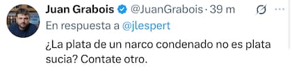 La respuesta de Grabois a Espert