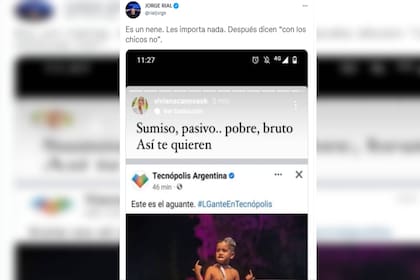La respuesta de Jorge Rial (Foto Twitter @rialjorge)