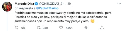 La respuesta del "Chelo" Díaz que se volvió viral