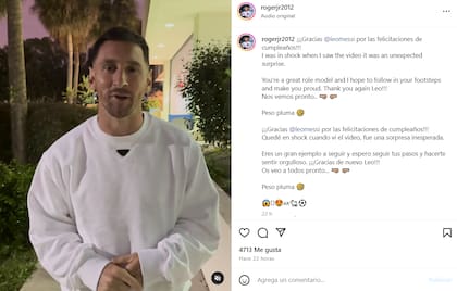 La respuesta del pequeño al mensaje del capitán