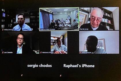 La reunión CGT y FMI, a través de Zoom