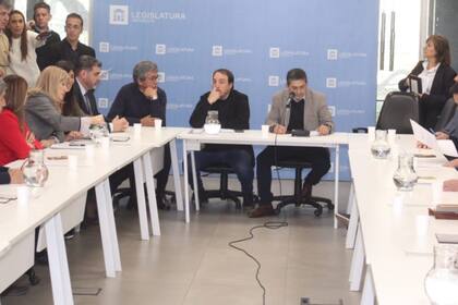 La reunión con representantes provinciales y productores