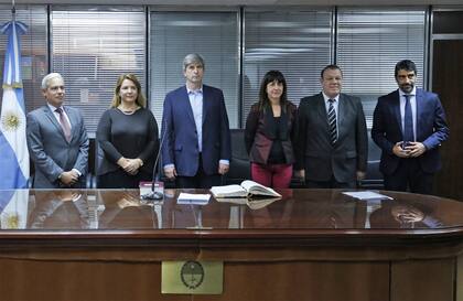 La reunión de ayer del jury, con su nueva integración