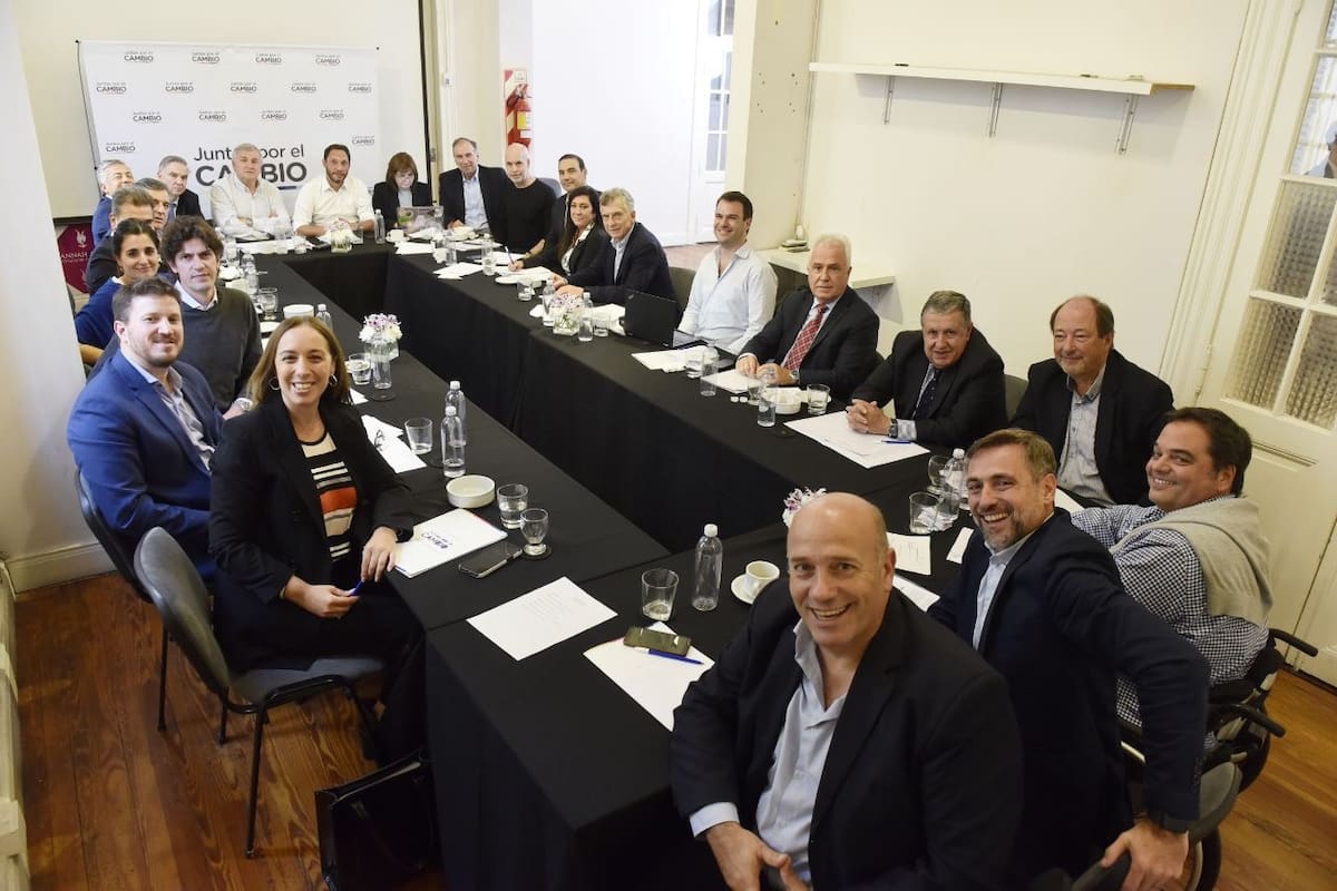 La reunión de Juntos por el Cambio