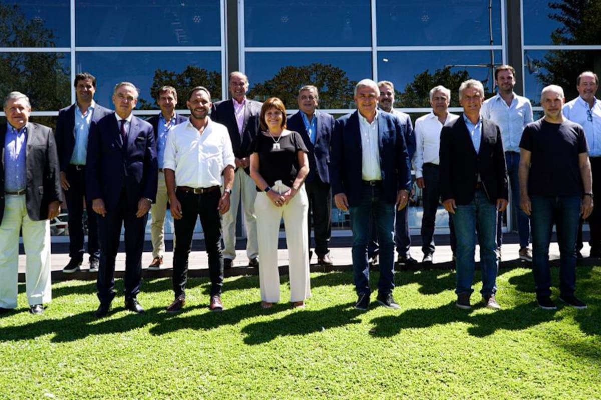 La reunión de la mesa nacional de Juntos por el Cambio