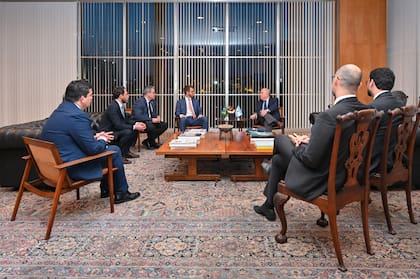 La reunión de legisladores argentinos con funcionarios y senadores brasileños