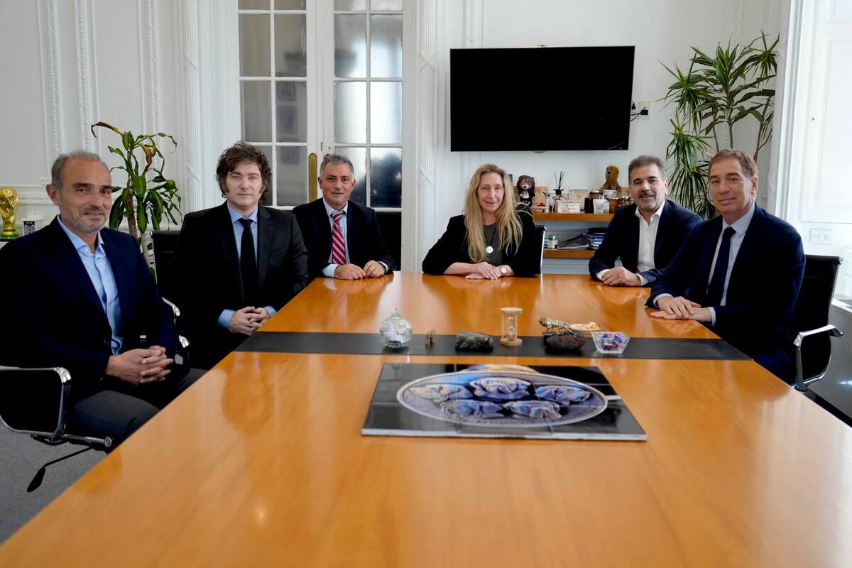 La reunión de los hermanos Milei con Cristian Ritondo y Diego Santilli