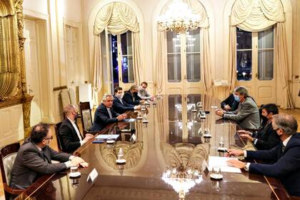 La reunión entre Fernández y el CAA