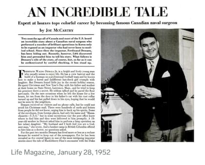 La revista Life publicó una entrevista donde revela como sucedieron los hechos