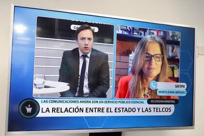 José Del Rio (LA NACION) entrevistó a Maryleana Méndez, secretaria general de la Asociación Interamericana de Empresas de Telecomunicaciones (Asiet)