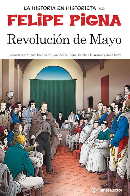 La Revolución de Mayo contada en viñetas