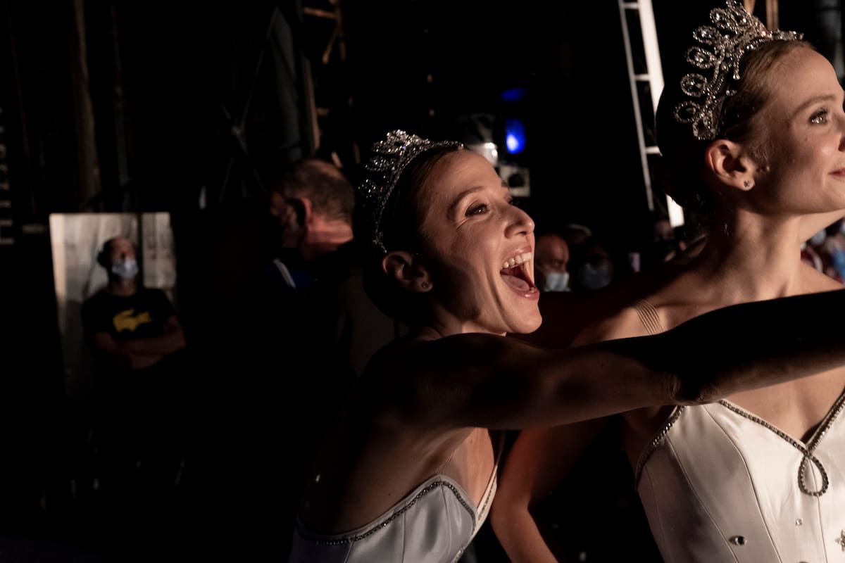 Ludmila Pagliero, de 41 años, retratada en su camarín de la Ópera de París