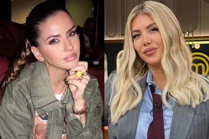 La rivalidad entre la China Suárez y Wanda Nara se midió en el rating de la TV (Foto: Instagram @sangrejaponesa / @wanda_nara)