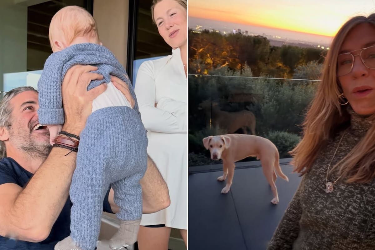 La romántica Navidad de Jennifer Aniston junto a su novio, Jim Curtis: “Todo mi amor”