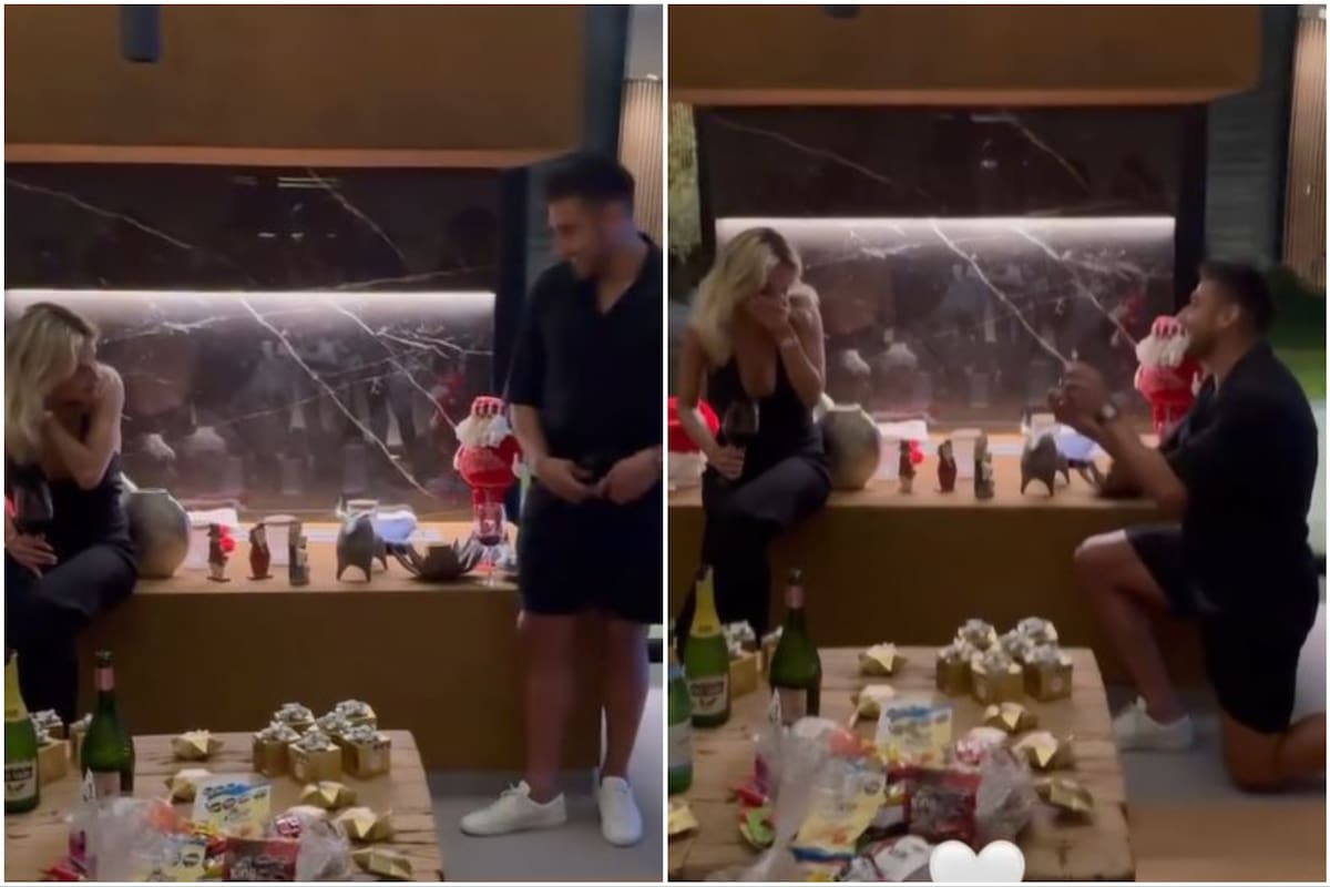 La romántica propuesta de casamiento de Eduardo "Toto" Salvio