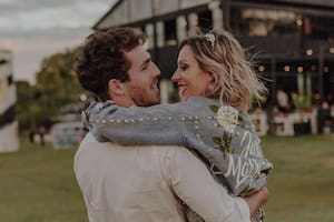 La romántica sorpresa de Noelia Marzol y Ramiro Arias en su noche de bodas. Imagen: noeliamarzolok