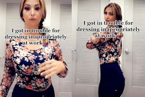 La ropa fue el dolor de cabeza de una empleada estadounidense; no lo soportó y tomó una drástica decisión